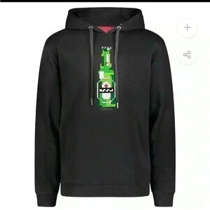 Mostly heard‎ rarely seen green bottles black hoodie M